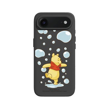 iPhone Air SolidX 黑 - 迪士尼-小熊維尼 Disney Winnie The Pooh - 玩泡泡