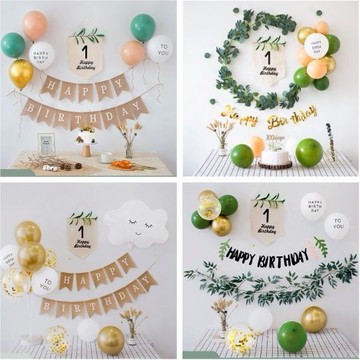 森林系生日佈置【森系】生日 生日佈置 生日佈置套組 森林系生日 生日氣球佈置 生日氣球佈置套組 生日氣球 收涎 收涎佈置