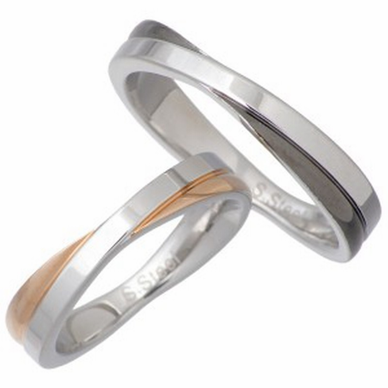 ステンレス リング 指輪 金属アレルギー対応 ペア アレルギーフリー Grss212ja Rg Gu 通販 Lineポイント最大1 0 Get Lineショッピング