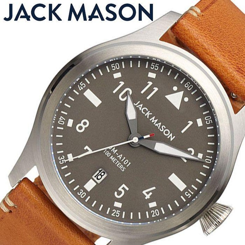 ジャックメイソン 時計 アヴィエイション JACK MASON AVIATION 腕時計 アヴィエーション メンズ ブラック JM-A101-204  人気 おすすめ おしゃれ ブランド | LINEショッピング