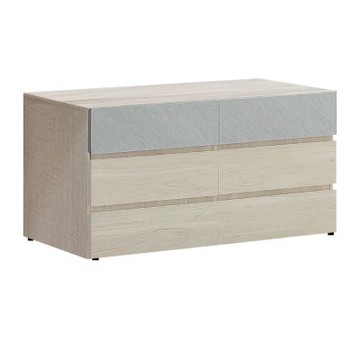 文創集 莫加森4尺六抽斗櫃-120x40x61cm免組