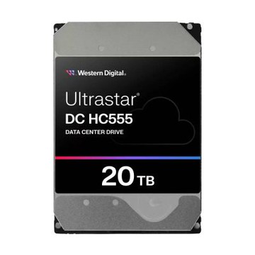 WD Ultrastar DC HC555 20TB 3.5吋企業級硬碟(0B48724)