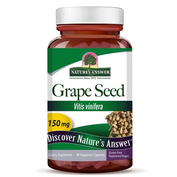 Nature's Answer Grape Seed 150 mg - 60 Vegetarian Capsules