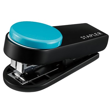 MAX 美克司 迷你手指訂書機 HD-10XS 可裝訂10張紙  淺藍色  1個