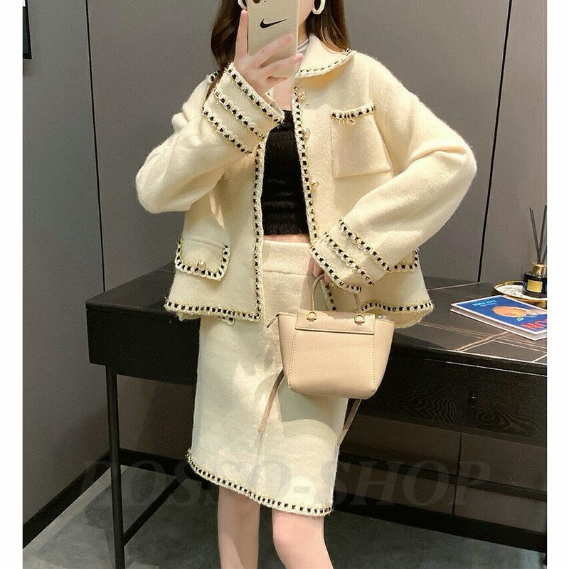 セットアップ レディース 卒業式 服 母 入学式 入園式 卒園式 セレモニースーツ 冬 厚手 大きいサイズ ミニスカート 膝上 母親 30代 40代  50代 通勤 通学 通販 LINEポイント最大0.5%GET | LINEショッピング