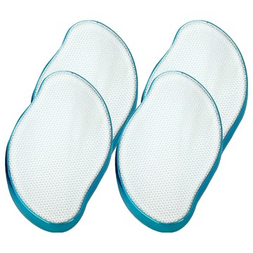 磨腳石 玻璃磨腳器 藍色  4個  60g  1組