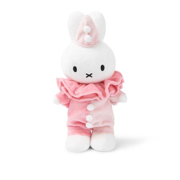 荷蘭 BON TON TOYS｜Miffy米菲兔填充玩偶- 頑皮兔 粉 24cm