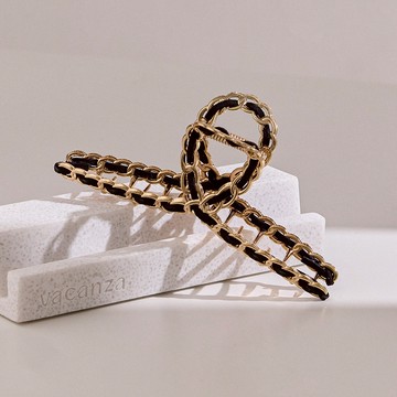 vacanza｜髮飾｜髮夾皮繩編織‧髮夾 #新年飾品 #新年禮物