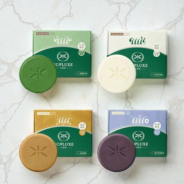 ECOLUXE 艾蔻斯 花樣潤澤光感洗髮餅100g/盒【居家生活便利購】