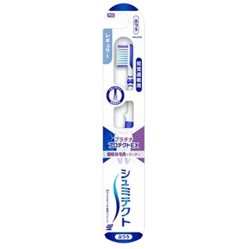 Shumitect Toothbrush Platinum Protect EX Regular (Normal) 1 piece