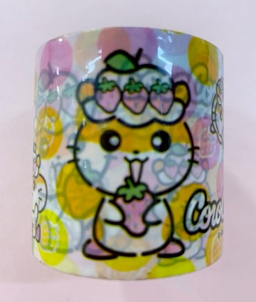 【震撼精品百貨】CorocoroKuririn 可樂鈴天竺鼠~三麗鷗可樂鈴膠帶*92190