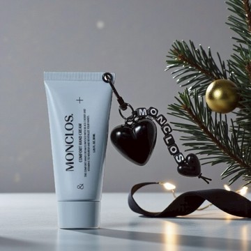 【快速出貨】⚡韓國爆款客製禮物✨MONCLOS 恬香花園護手霜+客製化DIY鑰匙圈（四款掛飾擇一+客製英文字母）