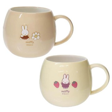 小禮堂 米飛兔 陶瓷馬克杯 280ml (圓杯款)
