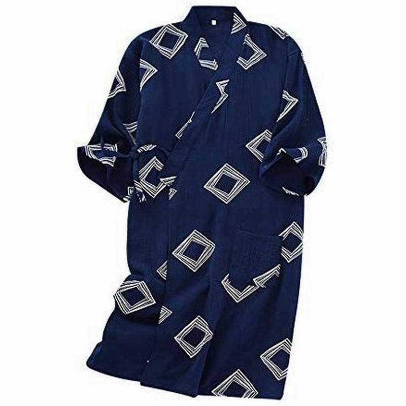 ケヤカ Keyaka メンズ 寝巻き 浴衣 レディース 甚平 パジャマ 綿 前開き 春夏 秋冬 バスローブ 婦人服 旅館 女性用 ねまき 通販 Lineポイント最大0 5 Get Lineショッピング