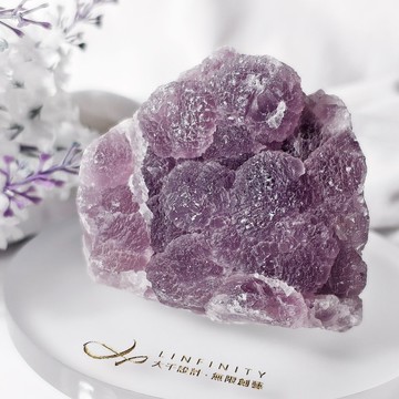 紫螢石原礦 似軟糖 藍莓奶油蛋糕 收藏 風水 擺件 單品 禮物