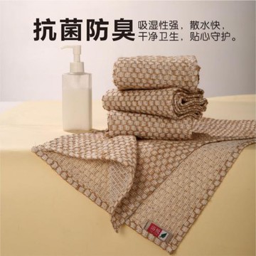 天然黃麻搓澡專用強力加厚長條神器后背拉背成人沐浴洗澡家用跨境