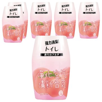 浴室香氛 粉色  260ml  289g  6個  白桃