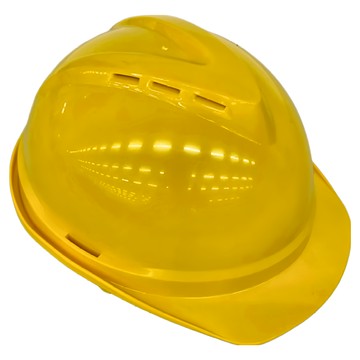 石頭牌 ABS 透氣工程帽 18型 JSV18 黃色  29 x 24 x 19cm  1個