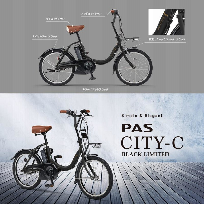 ベージュカスタム+大容量のビッグバスケット搭載 PAS CITY C