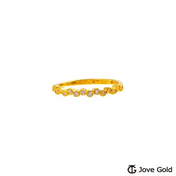【JoveGold漾金飾】那年夏天黃金戒指