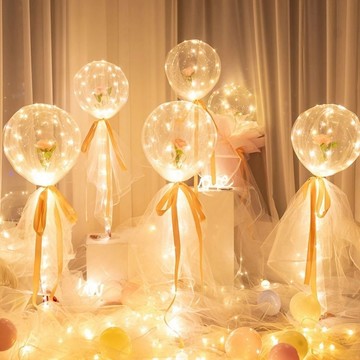 求婚布置創意用品浪漫驚喜臥室場景裝飾室外道具房間室內表白神器