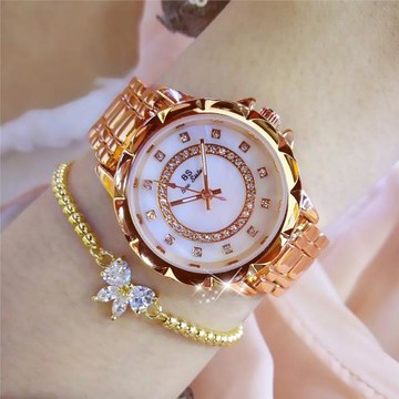 2025新款瑞士正品名牌全自動機械手表女士防水品牌學生女表玫瑰金