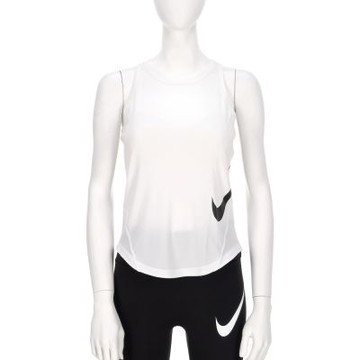 Nike As W Nk Tempo Swsh Hbr Df Tank 女款 白色 無袖 背心 HV2792-100