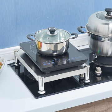 燃氣灶蓋板罩/電磁爐支架 煤氣灶罩蓋板不鏽鋼電磁爐支架架子支架台灶台廚房燃氣灶蓋板『XY36439』