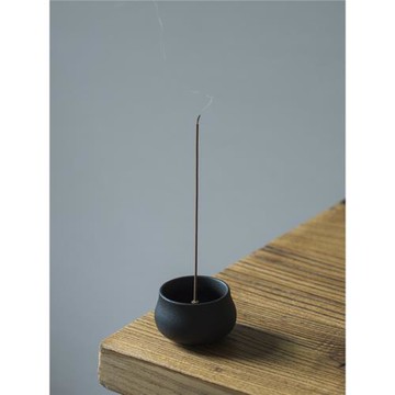 清一丨復古日式手工禪意香爐 陶瓷小號家用香薰供佛創意茶道擺件