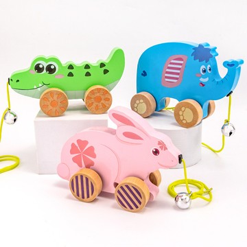 寶貝樂園木製創意學步玩具 寶寶益智玩具 3歲玩具