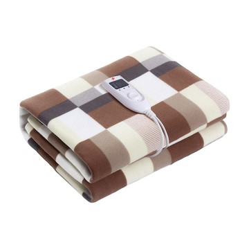 TELEFUNKEN 德律風根 微電腦單人電熱毯 LT-EB1805 五段式調溫 舒適睡眠設計 9小時自動斷電 可輕柔水洗  130 x 90cm