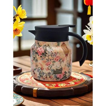 2025年新款保溫水壺保溫壺316不銹鋼燜茶壺簡約家用悶泡茶水分離