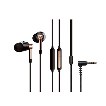 三單元圈鐵有線耳機 / E1001 金色