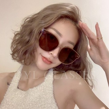 ⒹⓎⓁ┊獨家實戴實拍 2ᴄᴏʟᴏʀ🪴韓系情侶款百搭墨鏡 太陽眼鏡 抗UV 韓國 眼鏡 小紅書爆款 ins風 明星同款