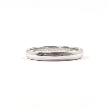 【日本直送 中古美品】10 號 蒂芙尼 TIFFANY&Co. 戒指 婚戒 永恆系列 Pt950 鉑金