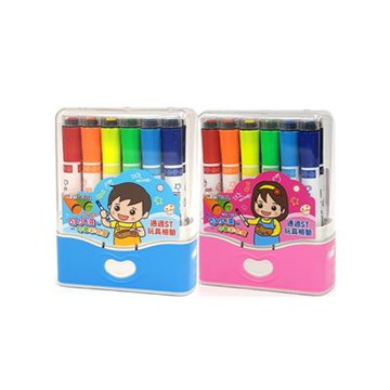 【SUCCESS 成功】可水洗印章彩色筆12色 /盒 1263