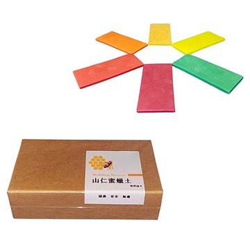 山仁 天然蜜蠟土組 華德福A 3歲以上 6色  6色組合  16g  1組  多色