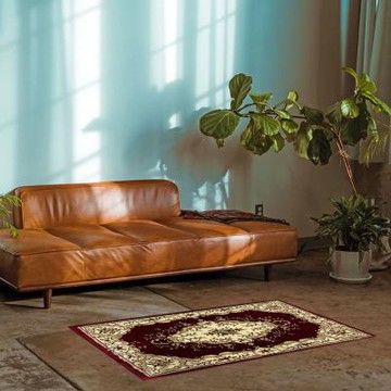 【山德力】止滑膠底地墊 80x120cm 悅