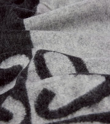 Loewe Anagram wool and cashmere scarf