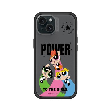 iPhone 15 Mod NX 黑 - The Powerpuff Girls 飛天小女警 - 女孩的力量