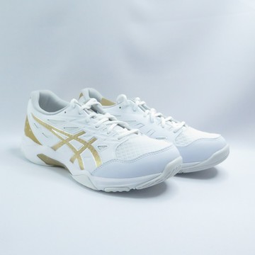 ASICS 1071A106100 GEL-ROCKET 11男女 排羽球鞋 室內球鞋 白x金【iSport愛運動】