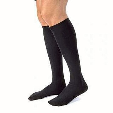 Compression Socks Jobst Knee High XLarge Black Closed Toe Black 1 Pair by Jobst