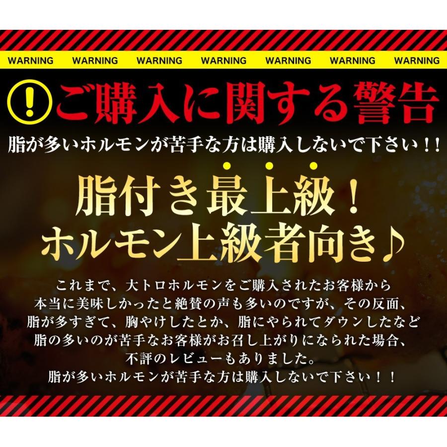 お歳暮 2023 ギフト 御歳暮 のし ホルモン 焼肉 ホルモン焼き お取り寄せグルメ 肉 BBQ 牛ホルモン 国産牛 大トロ ホルモン 400g(4〜5人前) 自家製みそダレ