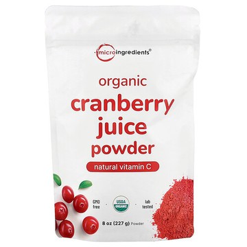 Micro Ingredients, Organic Cranberry Juice Powder, 8 oz (227 g)