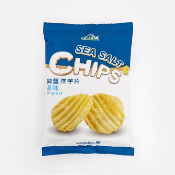 統一生機海鹽洋芋片－原味50g