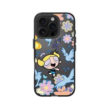 iPhone 16 Pro Clear 酷墨灰 - The Powerpuff Girls 飛天小女警 - 泡泡