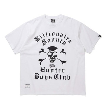 BBC X BOUNTY HUNTER COTTON T-SHIRT #1 聯名短袖T恤 白