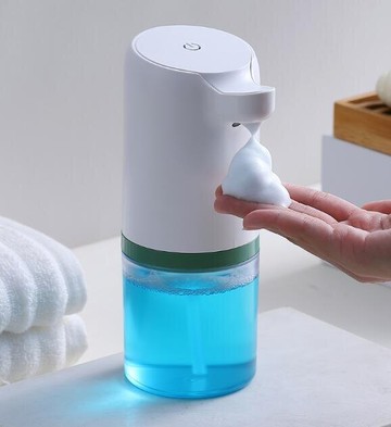 給皂機 自動洗手機家用洗手液機套裝智能感應器兒童自動出泡器泡沫皂液器