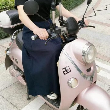 🔥臺北出貨🔥 電動車防曬裙防走光棉布夏季騎車摩托車腿部遮陽裙防曬防污圍裙