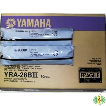 直笛 [網音樂城] 全新 山葉 YAMAHA YRA- 28B III 英式 中音 國中 日本製